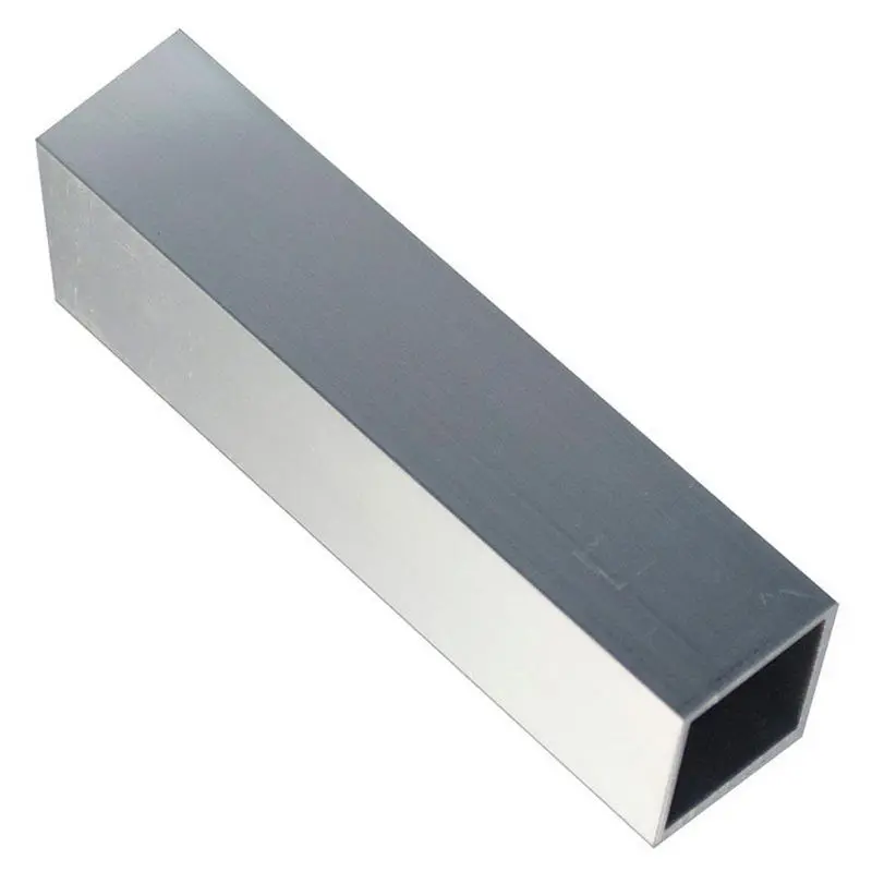 50mm 7075 Anodized Aluminium Square Tube Extrusion Aluminum Alloy Rectangle Tubing Pipe