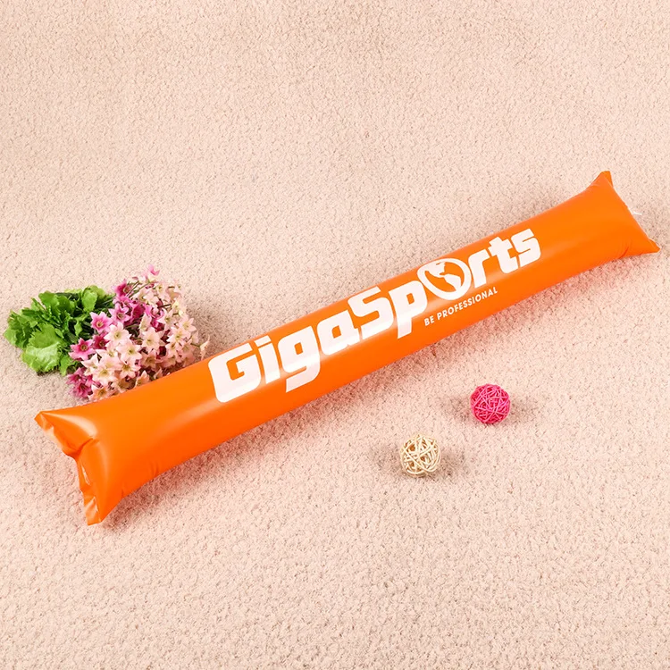 Custom print PE inflatable cheering stick plastic thunder sticks