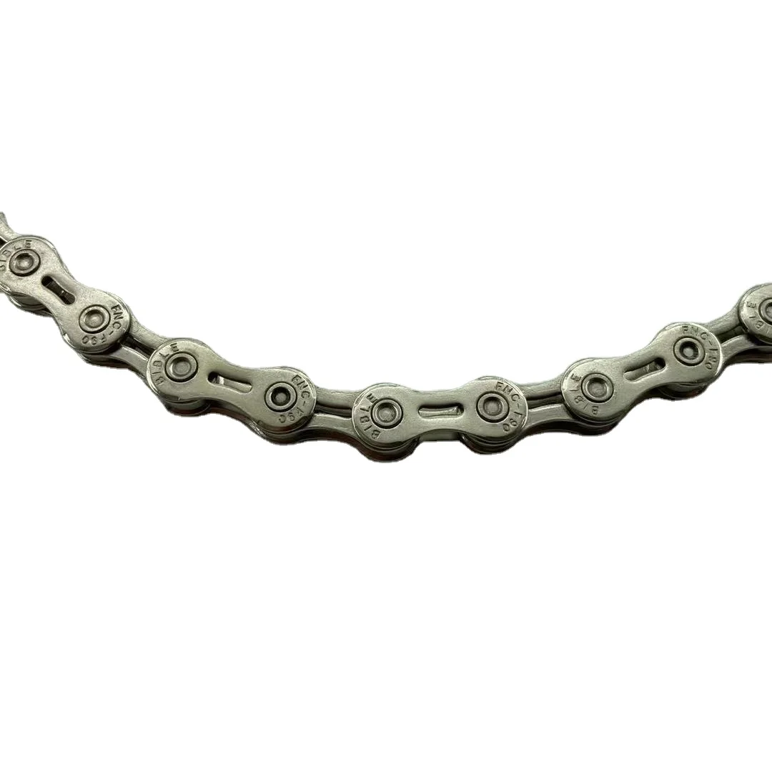 bulk silvery half hollow 9 speed antirust stainless steel bike bicycle chain