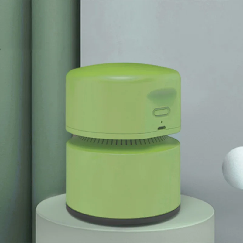 2022 New Portable Dry Dust Sweeper Small Office Desktop Vacuum Cleaner Table Mini Desk Vacuum Cleaner 1800mAh for Home/ Office