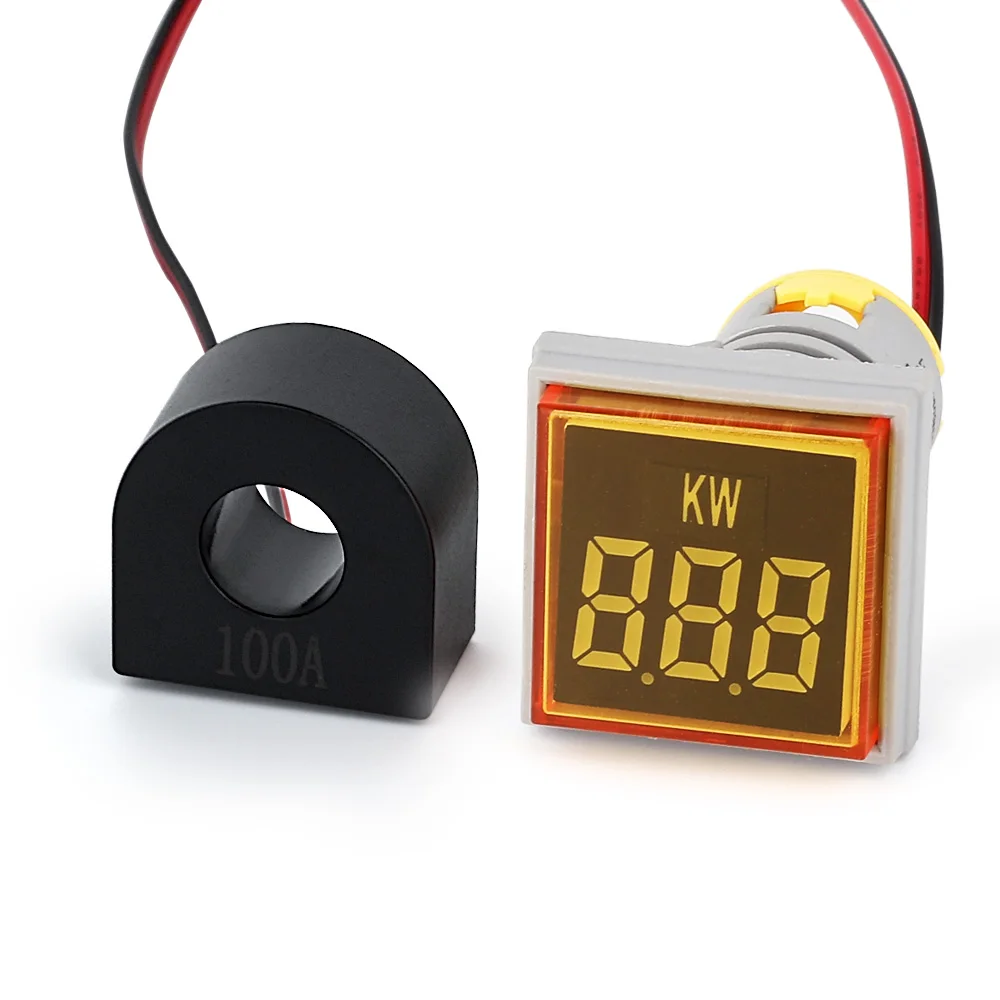 22mm yellow indicator power meter