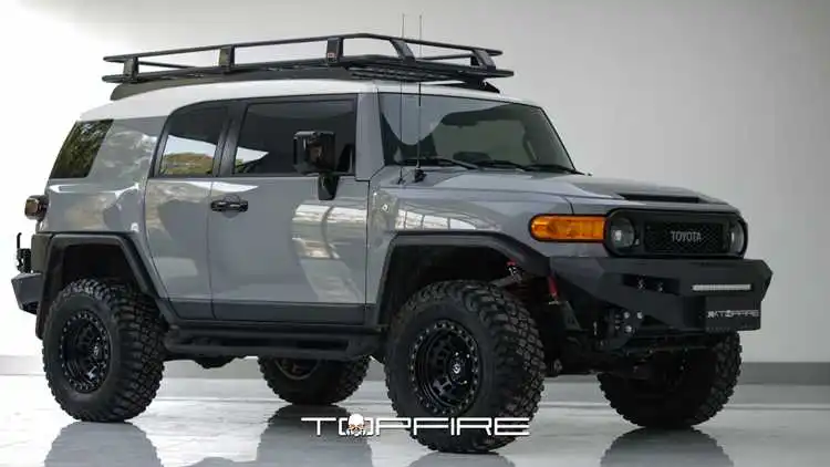 
Topfire Aluminium Alloy Automotive Parts Front Bumper Accessories FJ Cruiser for Toyota 