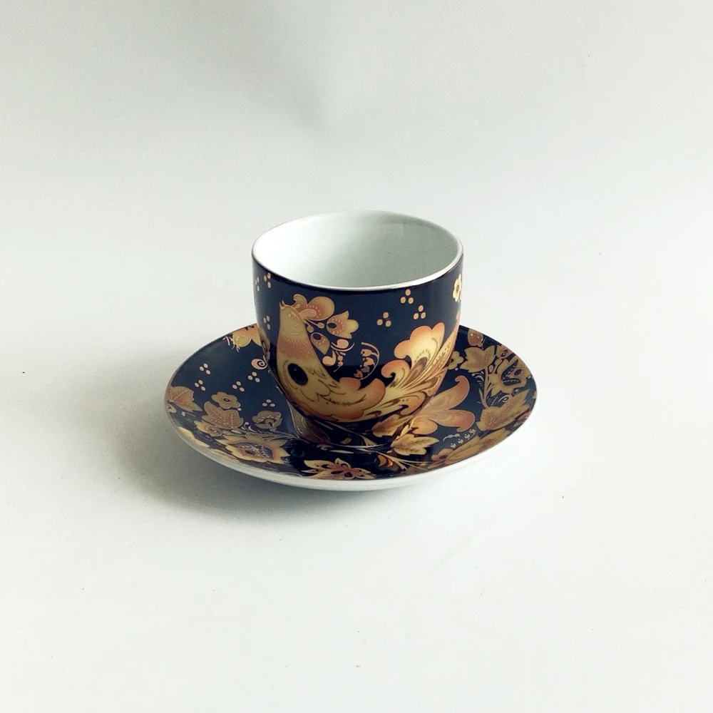 British Royal Series Wholesale Noble classical tea cup gift ceramic Tea Service set for 6