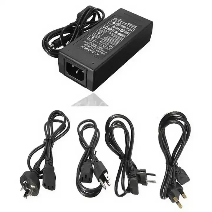 Адаптер питания DC 5A 5V 12V 24V 36V 48V Трансформаторы освещения Светодиодная лента адаптер драйвера