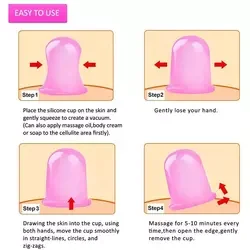 Good Quality Factory Directly Silicone Therapy Cupping Set Cellulite