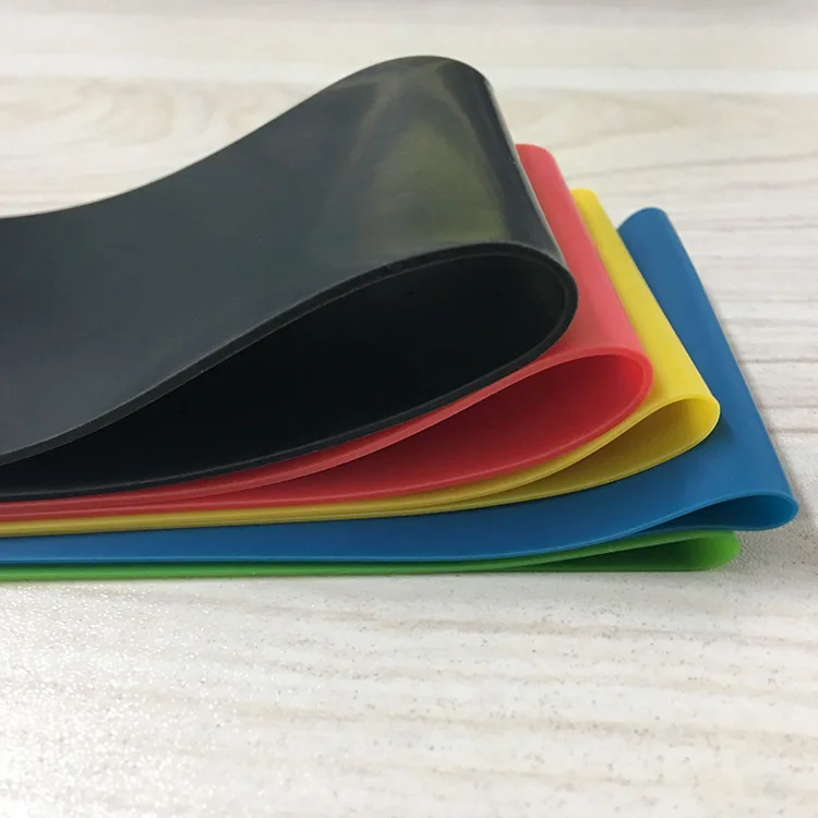 Strength Training Elastic TPE Workout Belt 5 pcs 1 set Yoga Fitness Resistance Bands