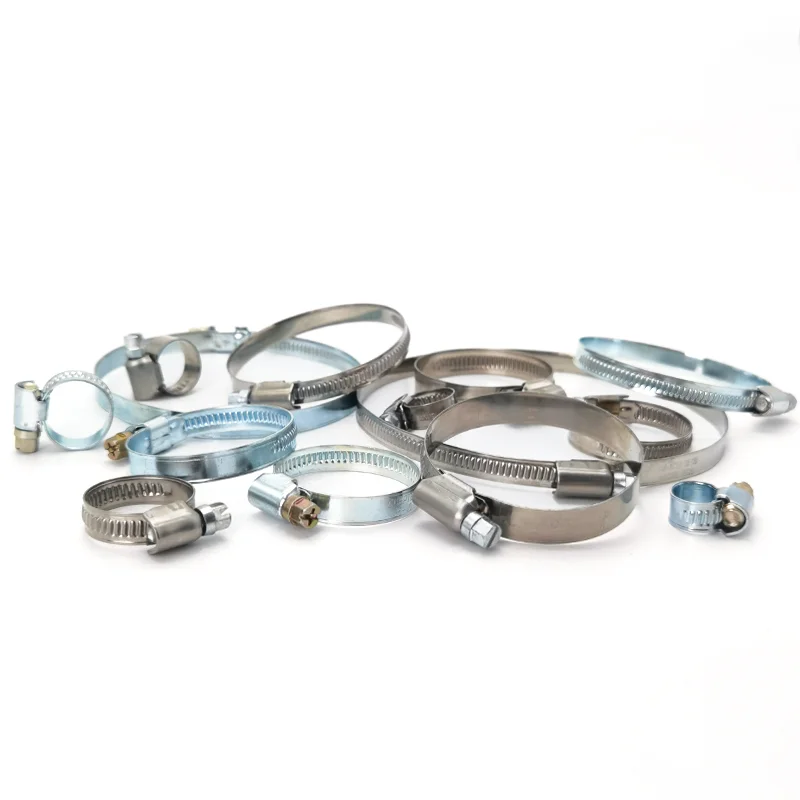 Iron Metal Zinc Plated Worm Gear Car/truck Automotiveused Worm Drive German Type Hose Clamp