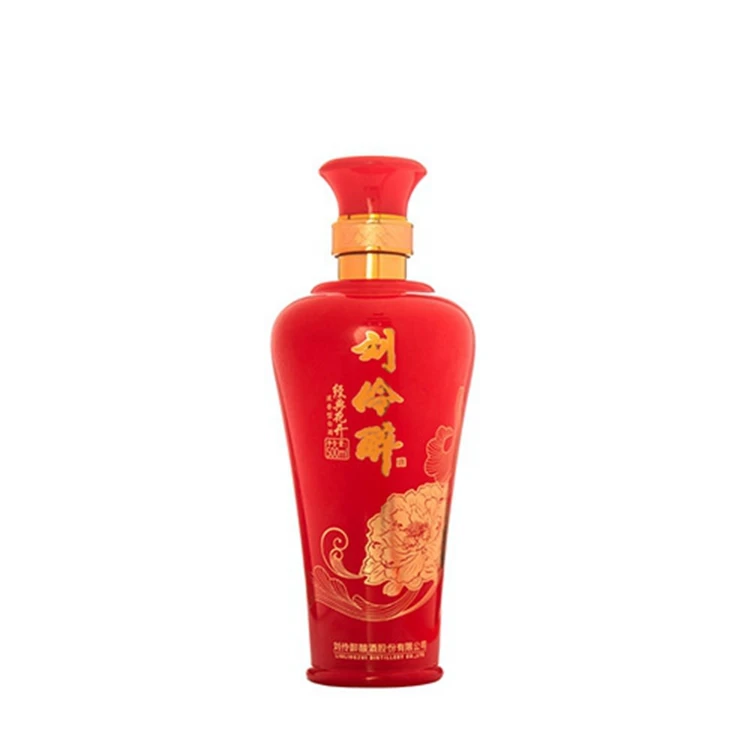 
LIU LING ZUI Little Classic flowers 42 Volt Heavy Fragrance 500ml Liquor Manufacturer Prices Chinese Liquor 