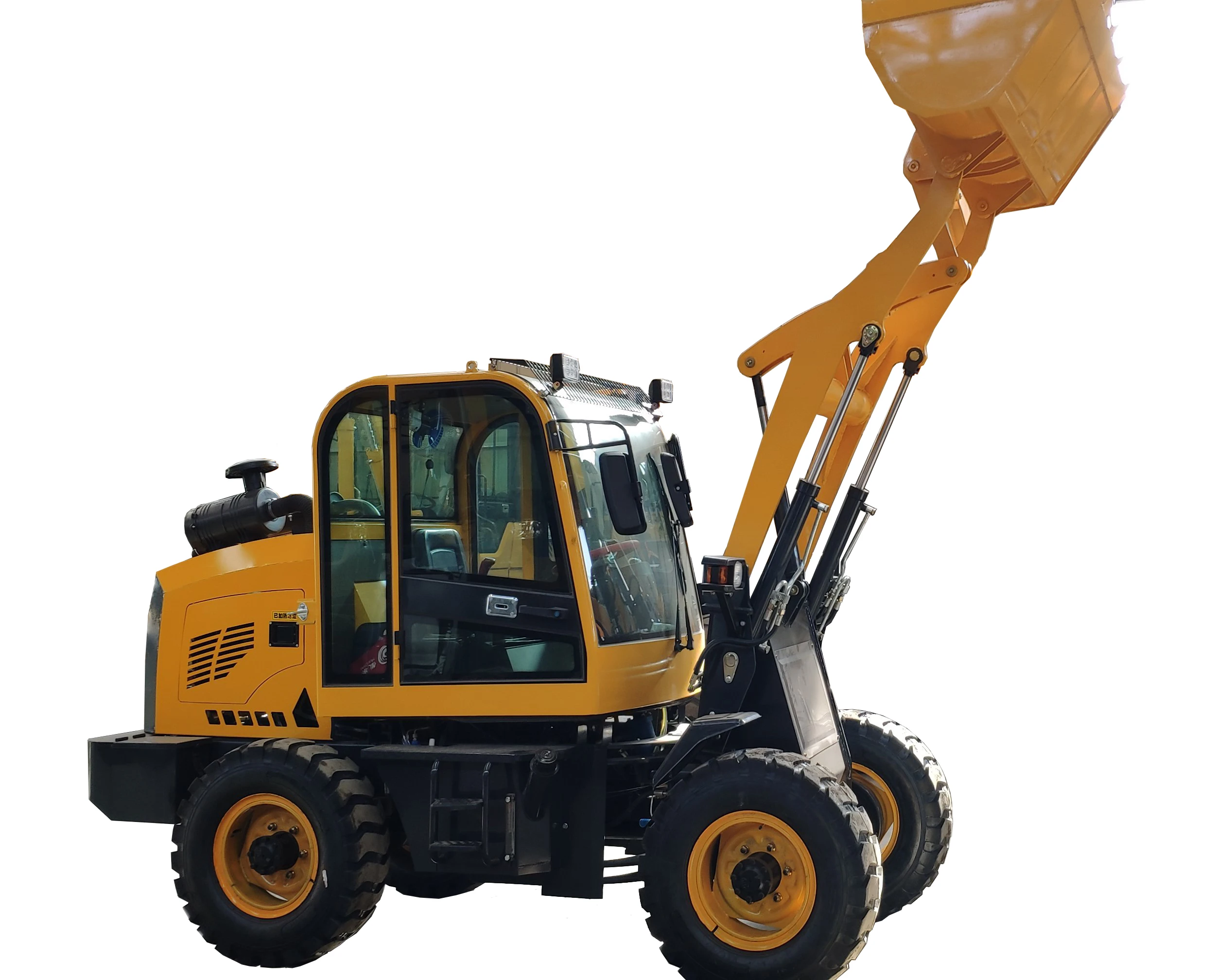 guchi 0.8t wheel loader ZL08 Rated Load 800kg-1000kg big bucket price for sale
