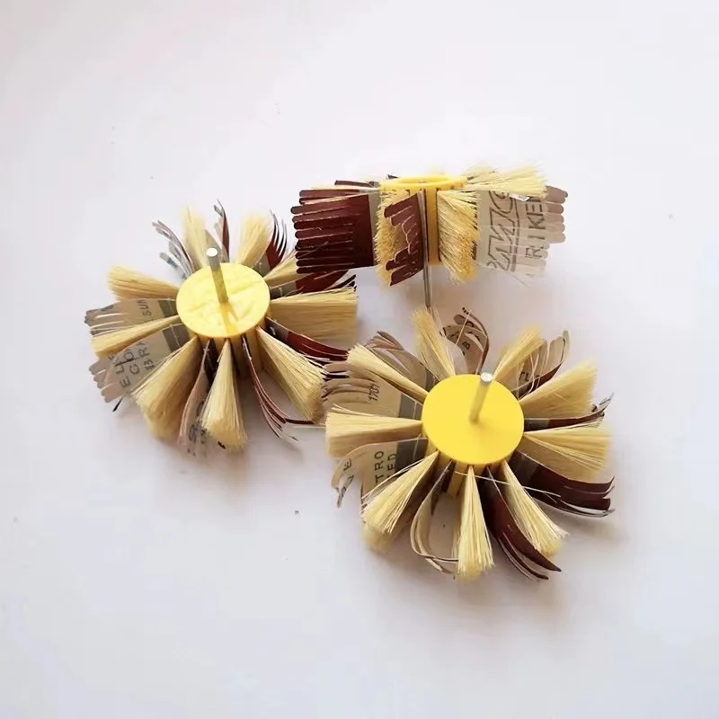 Sandpaper sisal grinding and polishing electric drill sisal sand polishing wheel micro polishing brush