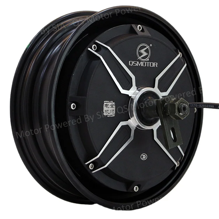 QS MOTOR 10inch 1000W 205 35H V1 48V Brushless DC Electric Scooter Motorcycle Wheel Hub Motor