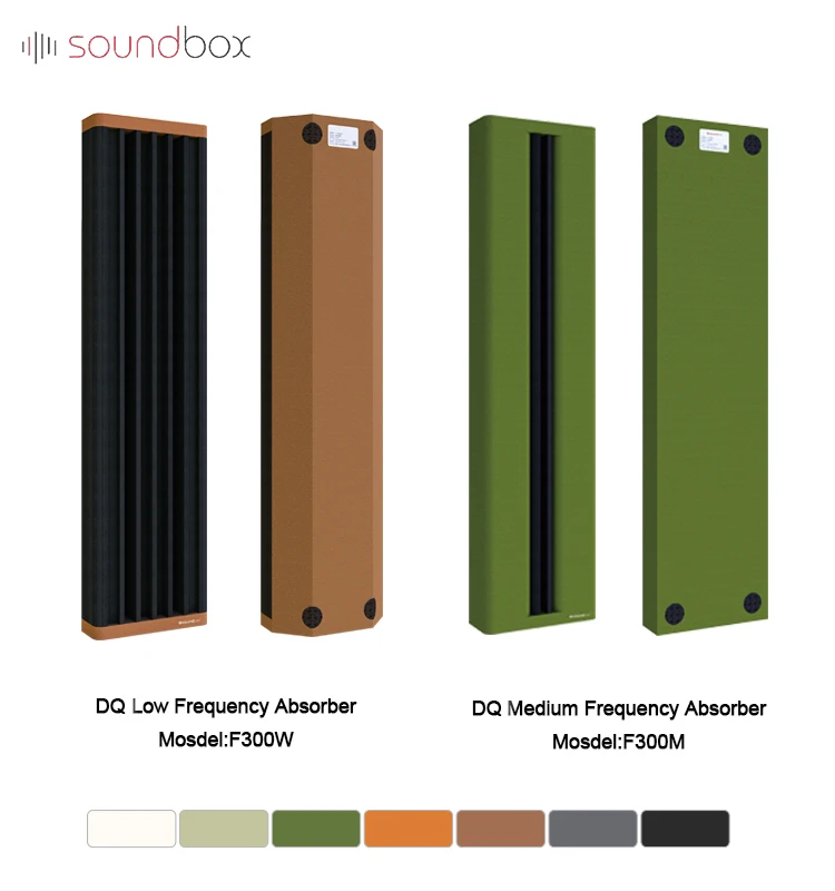 Soundbox listening room diffuser panel studio office acoustic panel wall-mounted balanced reflection panels
