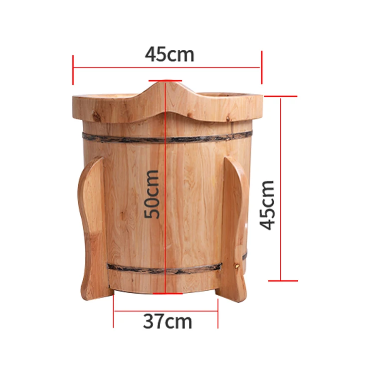 Christmas Factory Outlet Wood Steaming Machine Foot Bath Spa Wooden Foot Bath Tub Portable Private Label Yoni Seats
