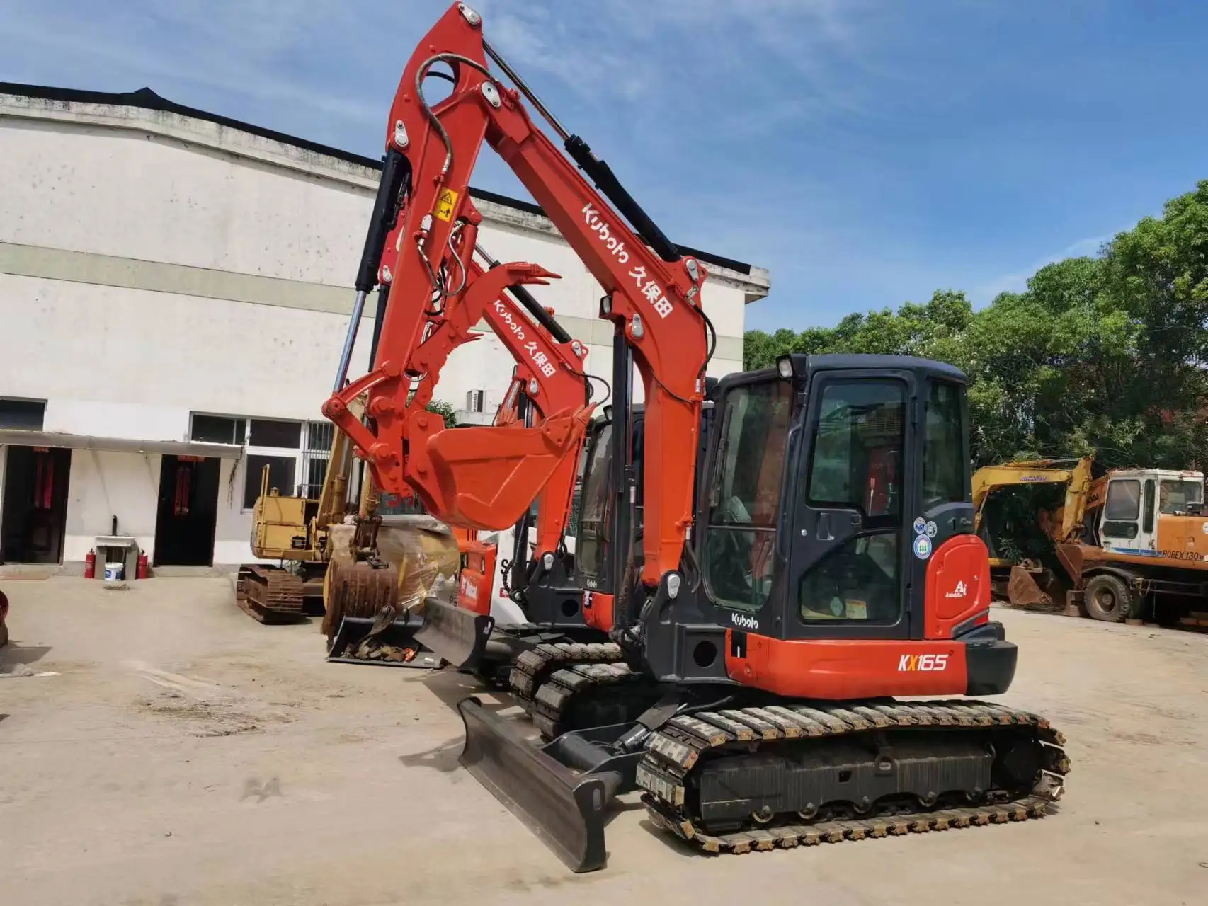 Mini Kubota excavator 6 ton KX165 excavators kubota digger kx163 kx155 kx161 machine prices for sale