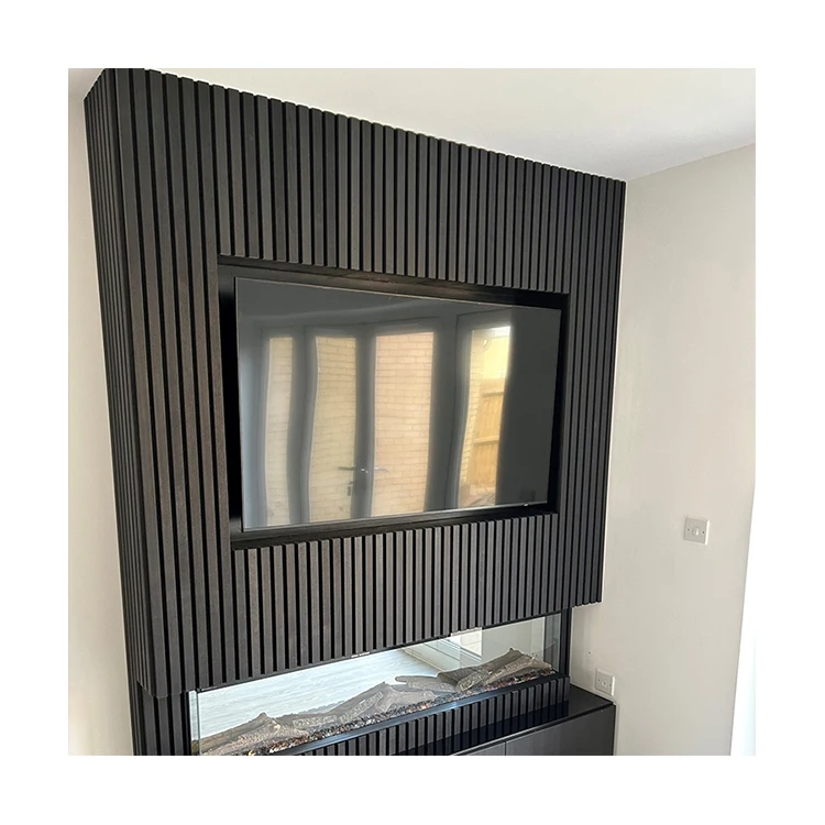 Soundproof Natural Oak Wooden Akupanel Acoustic Panel Wall Slat Wood Wall Panels 3d model design