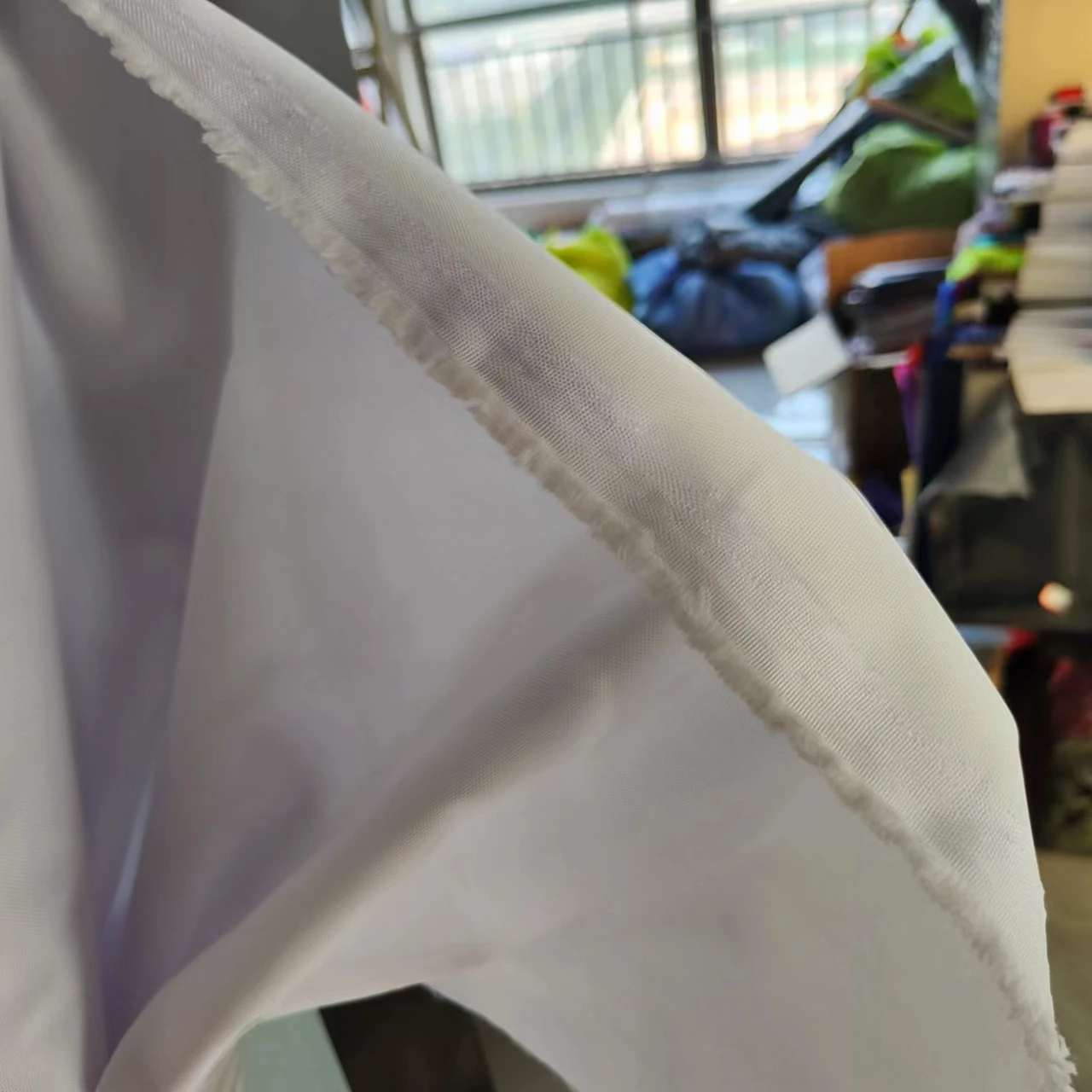 Cheap Price Wholesale 500D White Codura Milky Coated Customized PU High Quality Oxford Fabric In Coat