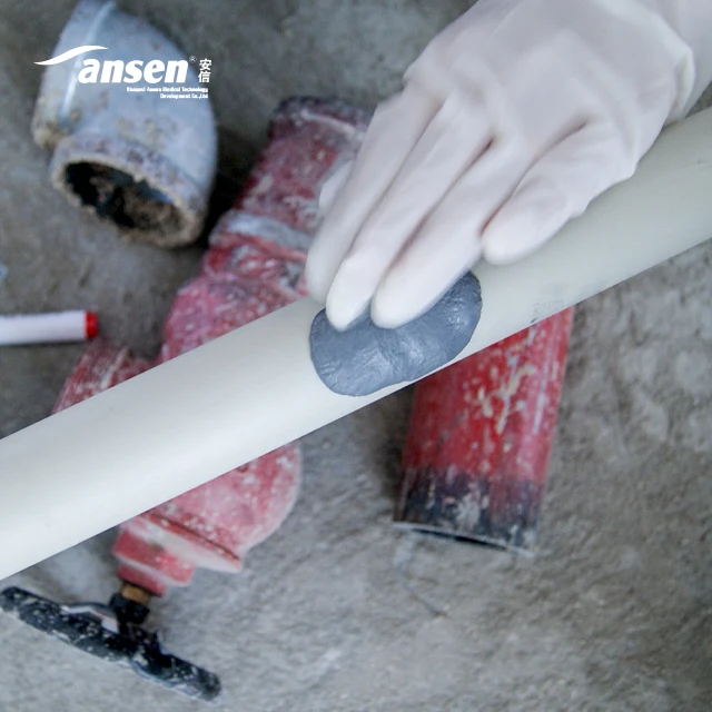 Repairs Leaks-Pipe Repair Bandage with Leak Seal Putty Stick Water Activated Fiberglass Tape