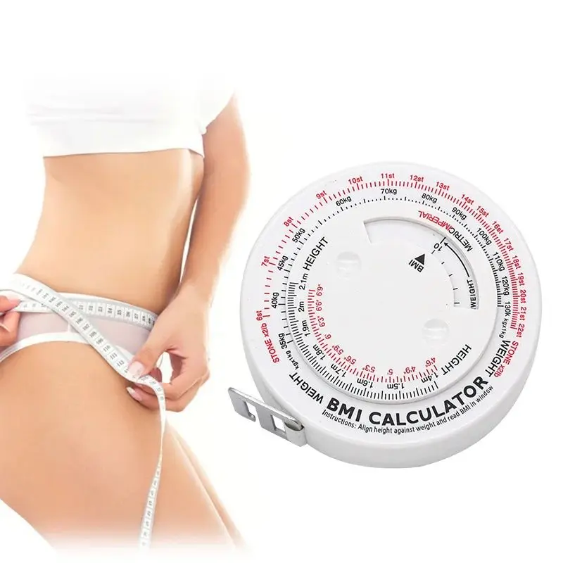 BMI калькулятор автоматическая телескопическая рулетка измерительная лента для тела сантиметровая инструменты швейной линейки
