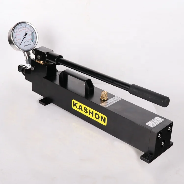 1600 bar two speed super high pressure aluminum hydraulic manual pump