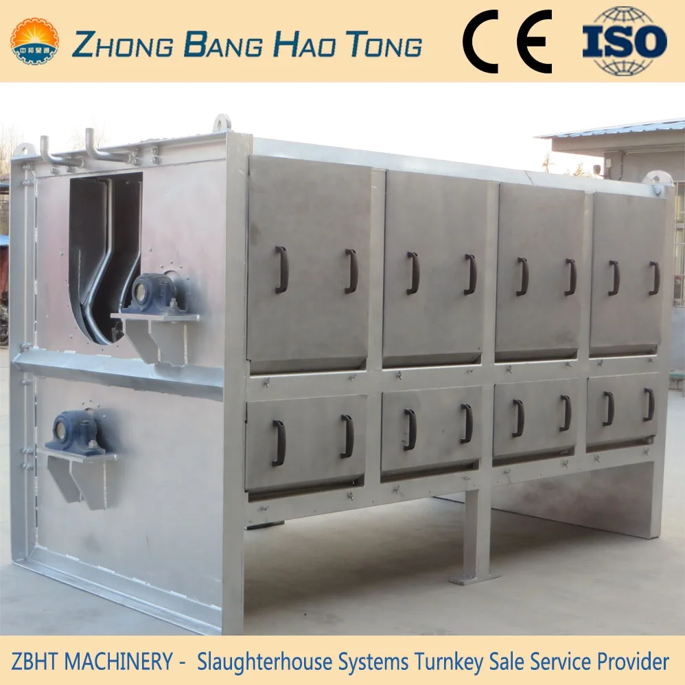 rotary pig hair removing machine with good hair removing function