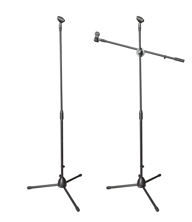 Adjustable Telescope Professional Tripod Boom Microphone Stand for Mic