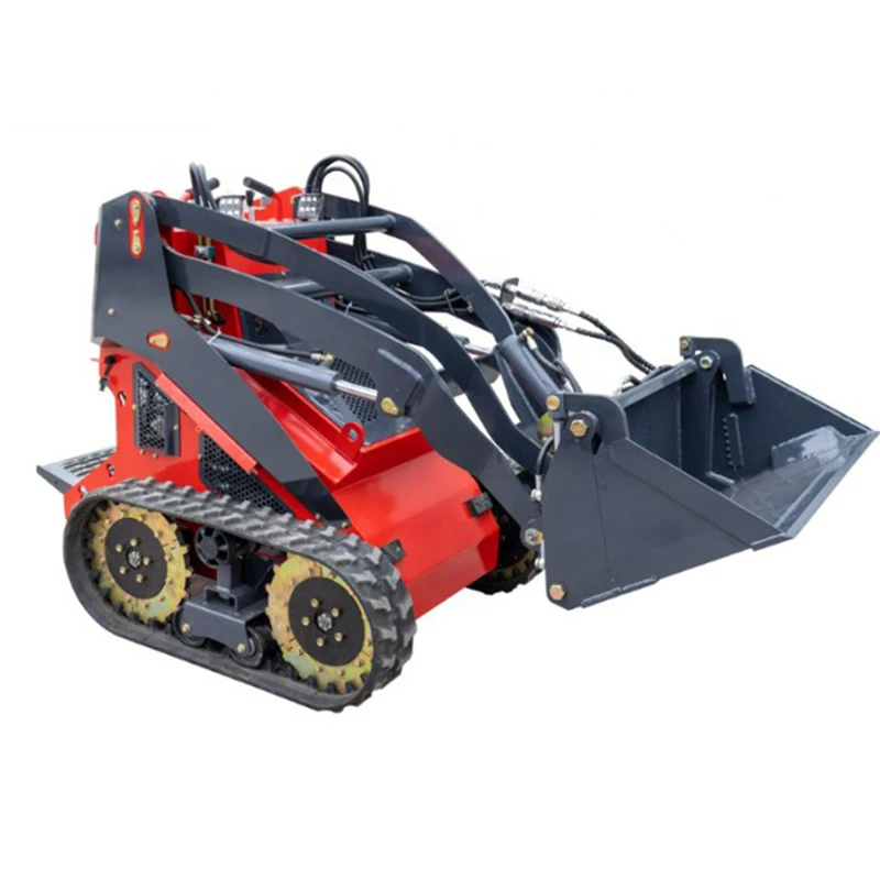 Factory supply 360kg with fork multifunctional mini skid steer loader