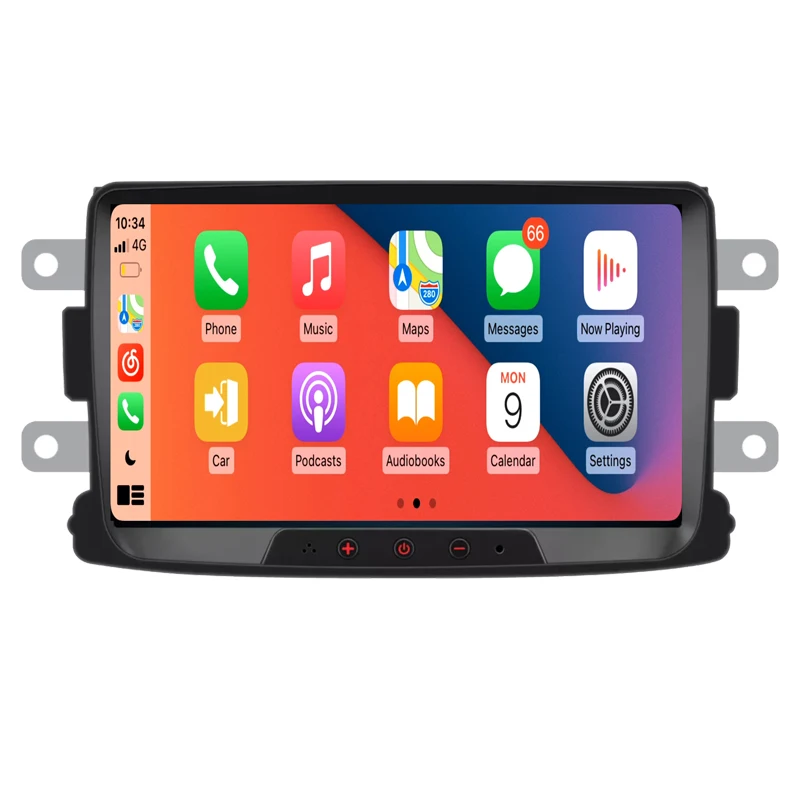 Беспроводной автомобильный радиоприемник Carplay Android Gps-навигация музыкальная система плеер Автомобильное видео Android стерео для Renault Dacia Duster