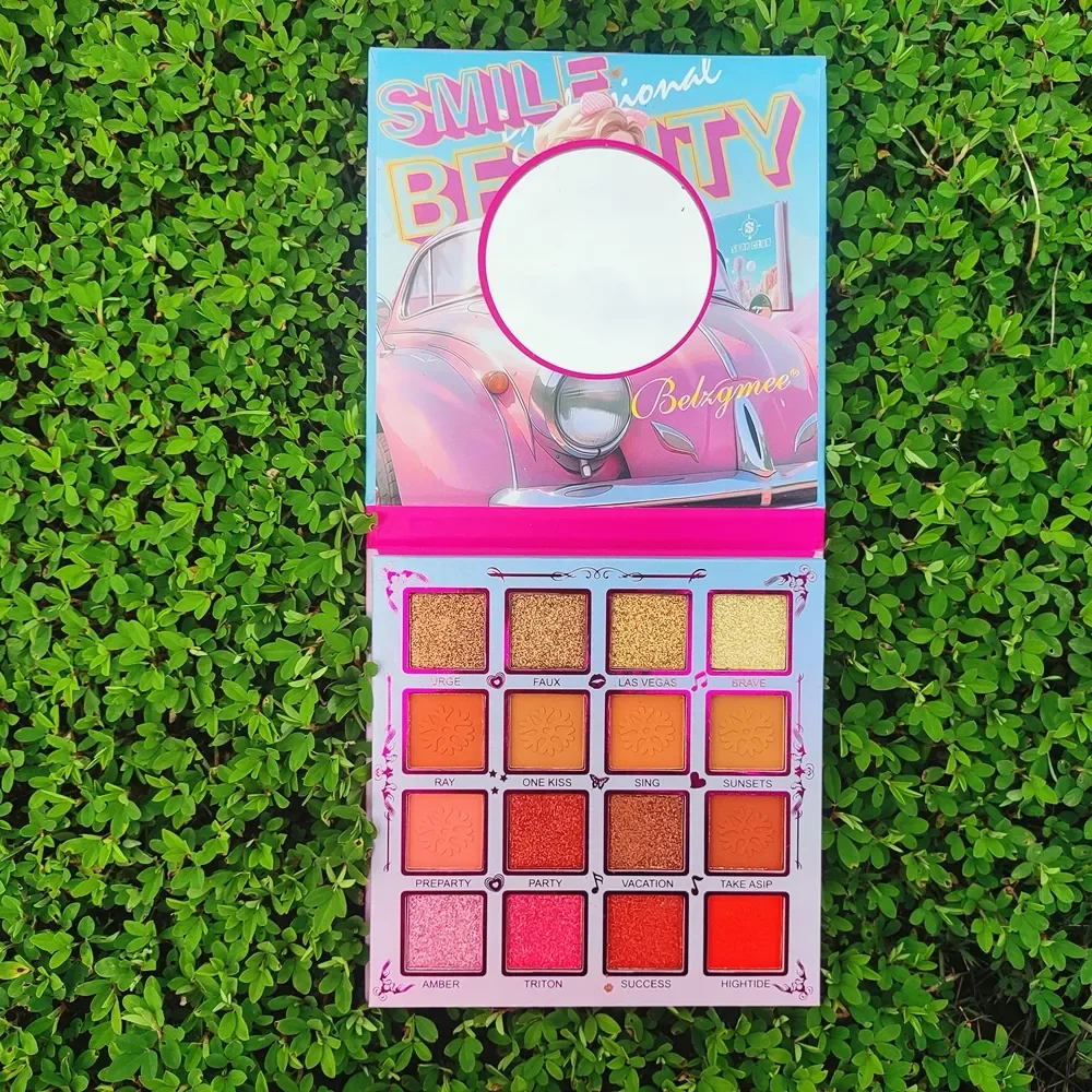 Makeup Eye shadows mini Custom Shimmer Matte Duochrome Palette Eyeshadow blush cosmetic Private Label Waterproof sombra de ojos