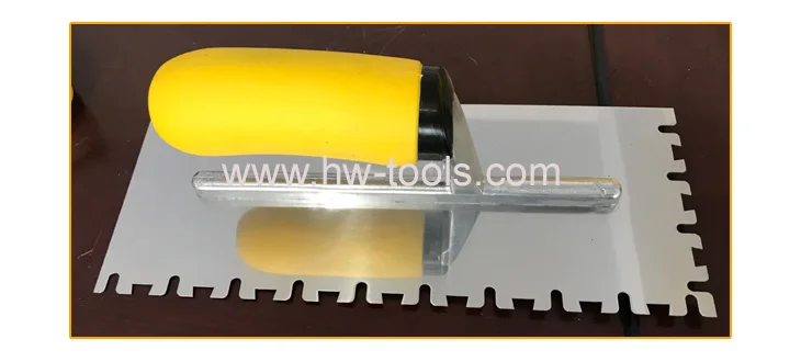 Plastering trowel with mirror polished stainless steel blade TROWEL