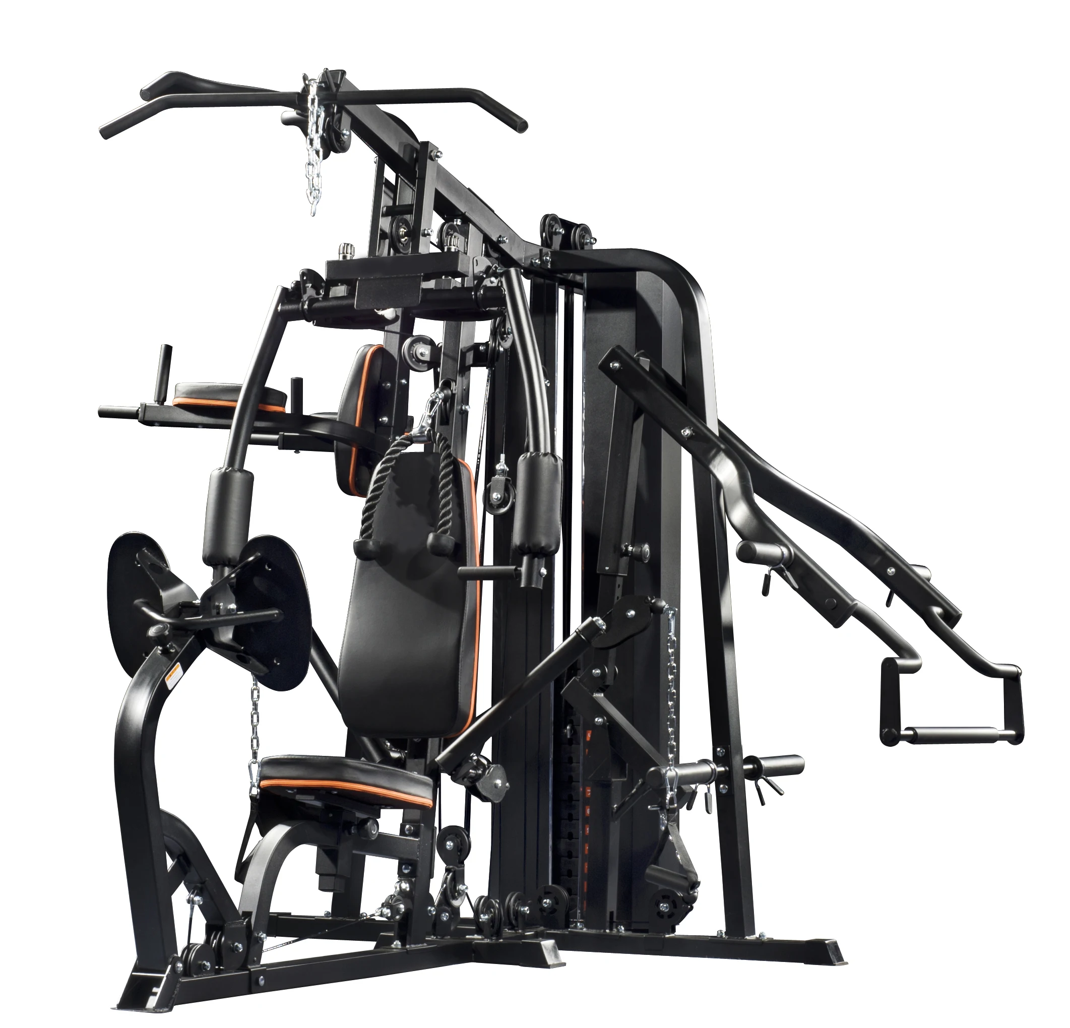 Pulley black cage power rack gym sporting goods home gym fitness accessories