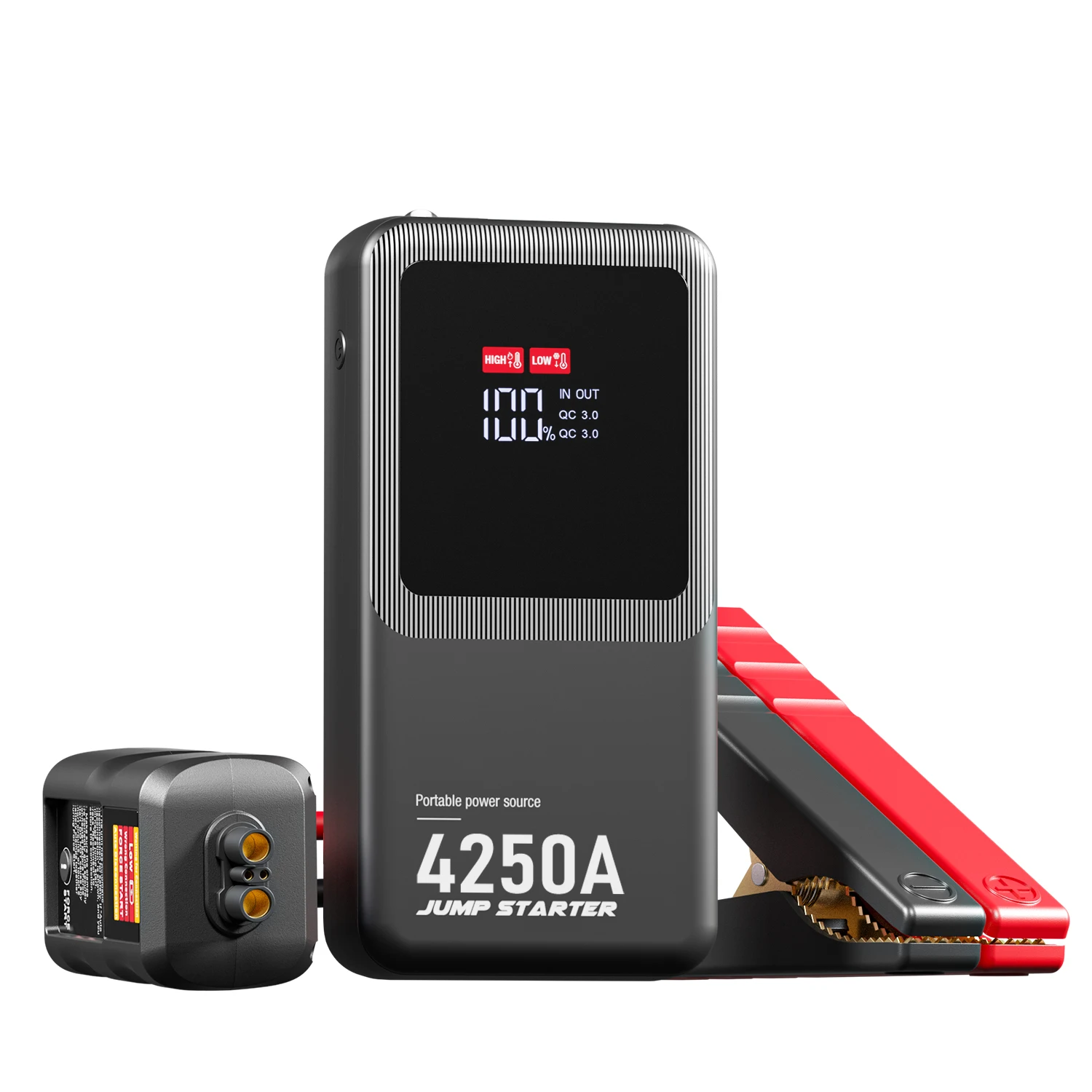 Portable Power Jump Starter For Car Battery Booster Power Bank Capacitor Starter 12V Charger Jumper CAR Starter Power Station