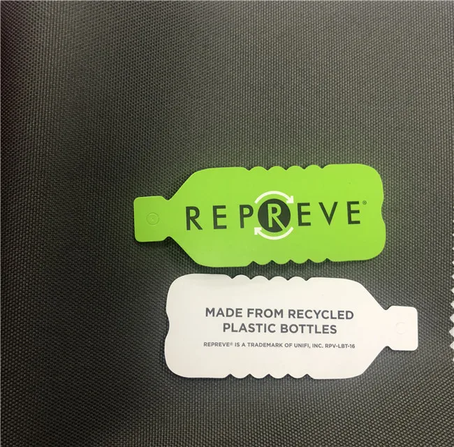 Factory direct sales RPET recycled environmental protection 190T polyester taffeta fabric bag lining handbag fabric