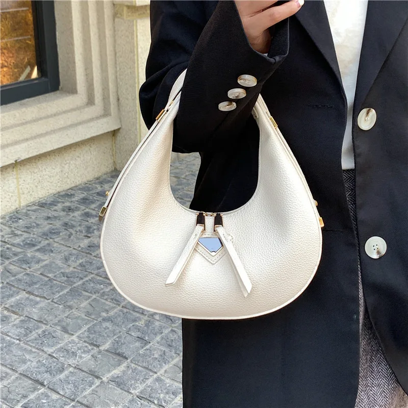 More designs and brands Stock available women handbag simple underarm single shoulder bag designer ladies casual luxury handbag