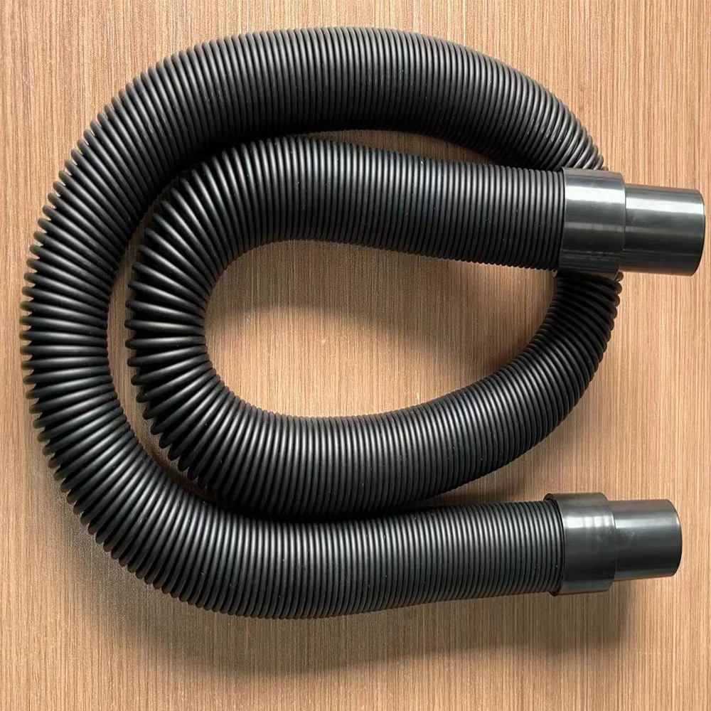 PVC Steel Vacuum Cleaner Hose Flexible Suction Industrial Extension Reel Vacuum Cleaner Hose