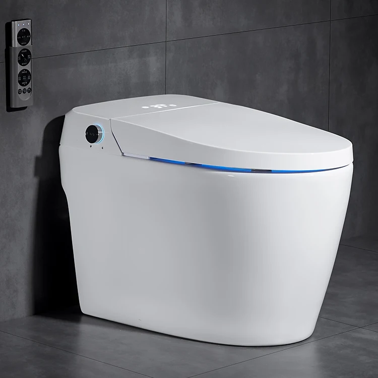 Wholesale Bathroom Automatic Toilet Siphon Jet Flushing Elongated Electric Toilet Ceramic Smart Toilet