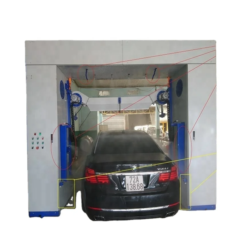 Best quality automatic car washing machines price for sale/ touchless car wash machine system for luxury car