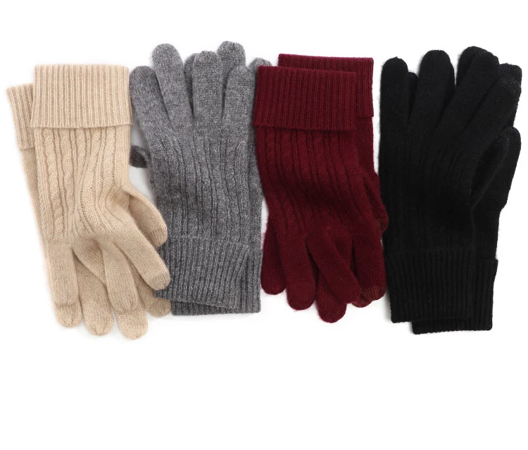 Hot Sale Wholesale Fashion Costume  Touch Screen Men And Women cashmere Winter Gloves