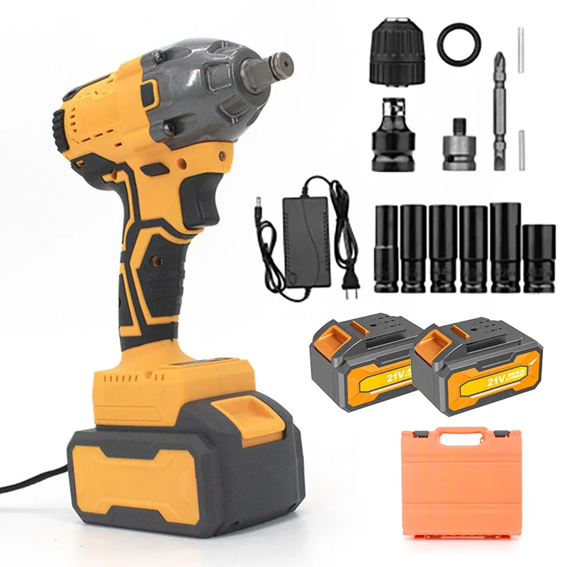 OEM ODM Rechargeable Electric Wrench Impact Gun Battery Cordless Impact Wrench