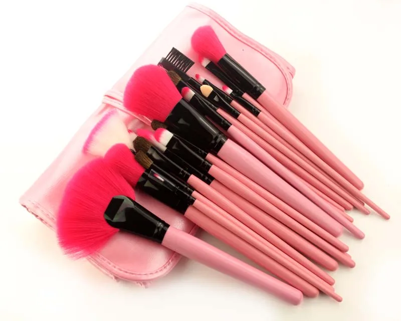 Makeup Brush Set Kit Cosmetic Wholesale Factory Price Wood Handle Accept Private Label makeup brushes Customize