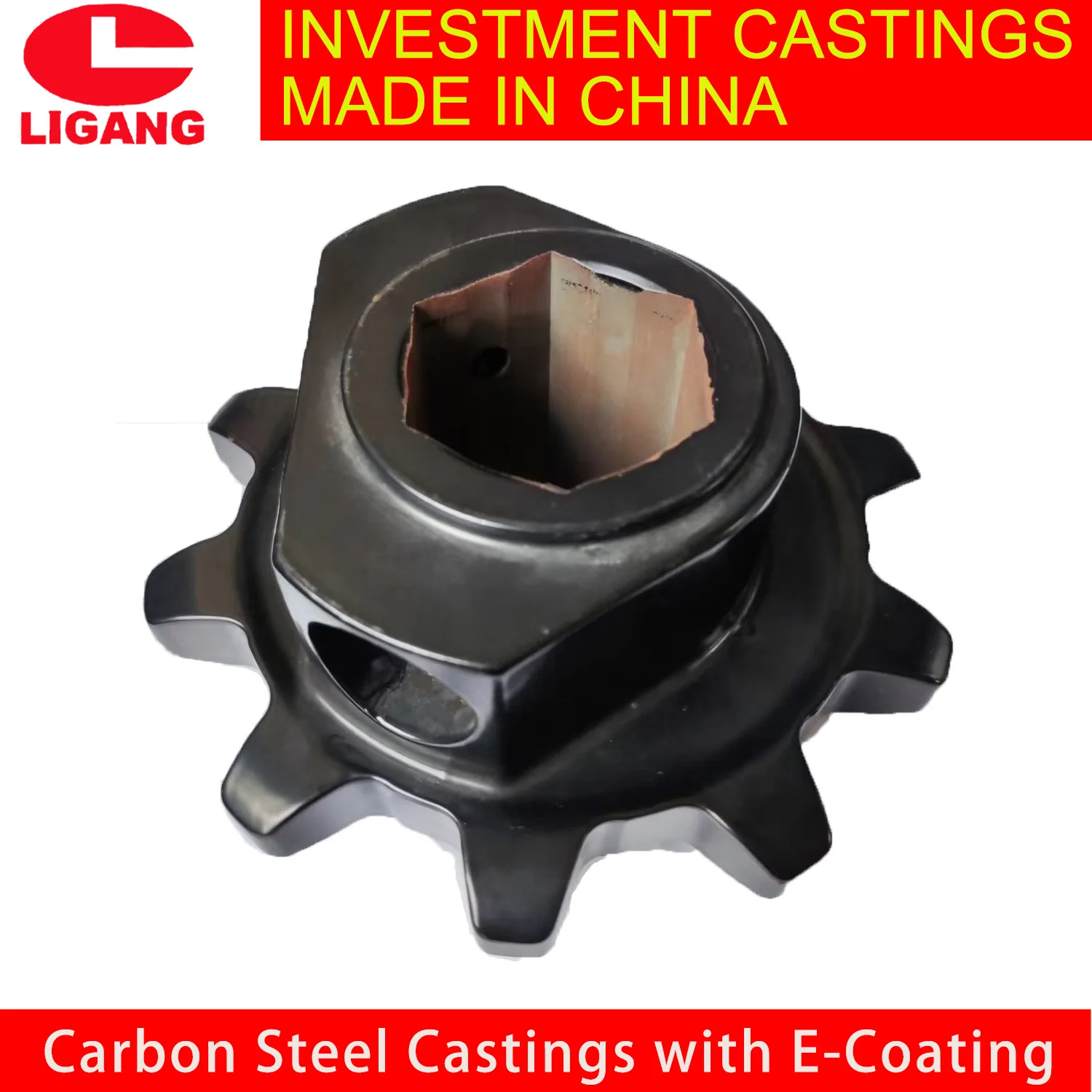 C45 Lost Wax Steel Casting SC1045 or S45C  carbon steel castings Mdae in China