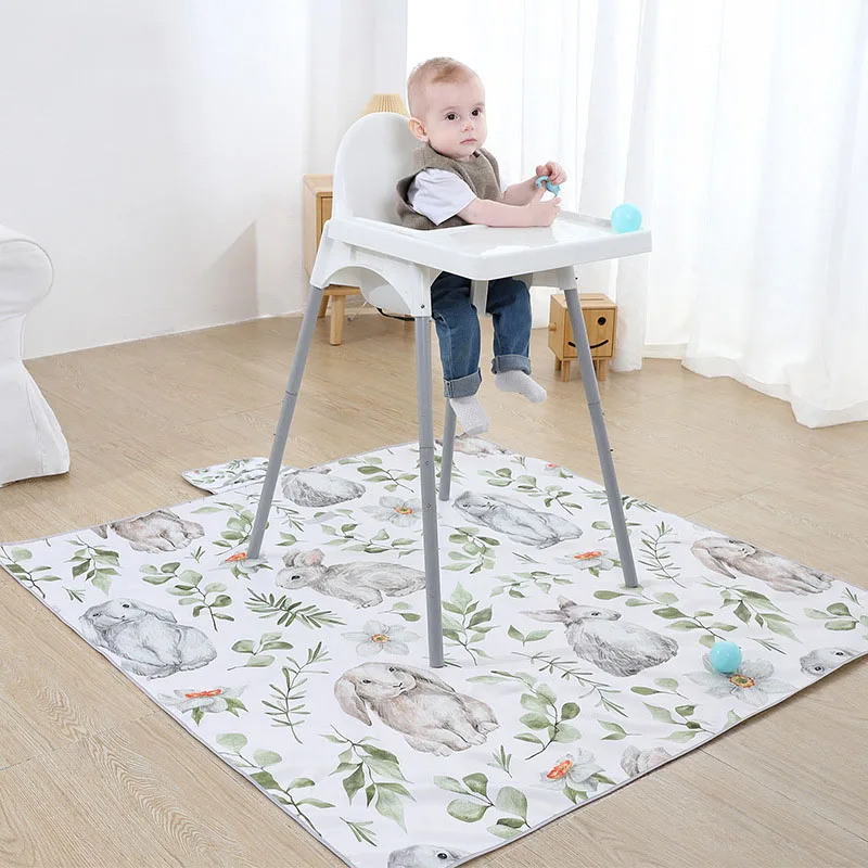 Водонепроницаемый Противоскользящий коврик для детских стульев