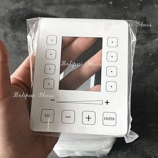 OEM High quality bevel edge mirror glass switch panel