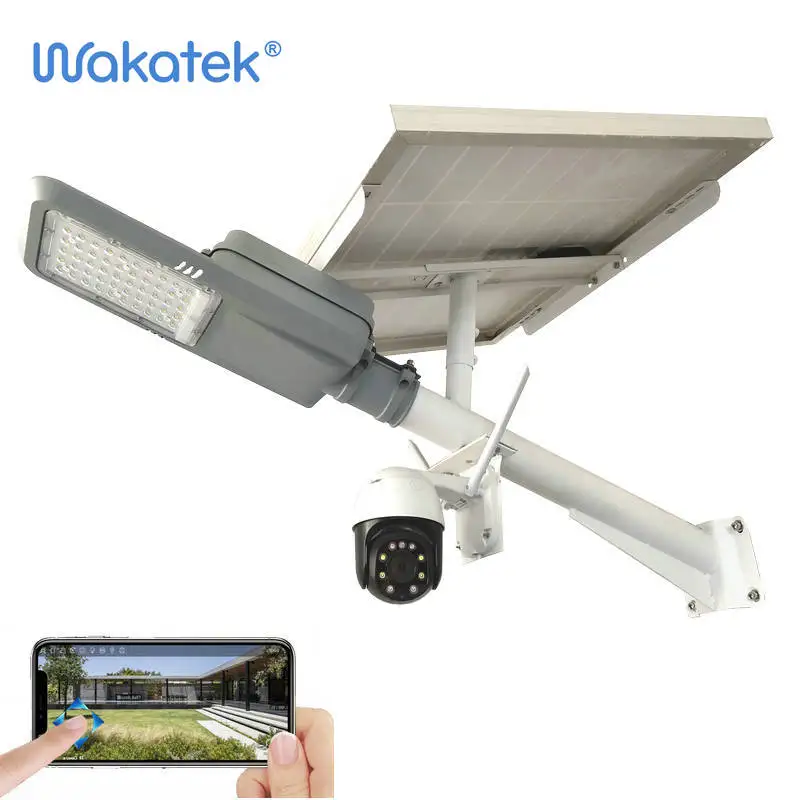 Лидер продаж новинка от WAKATEK 200 Вт все в одном трендовые товары светодиодная наружная камера видеонаблюдения уличное