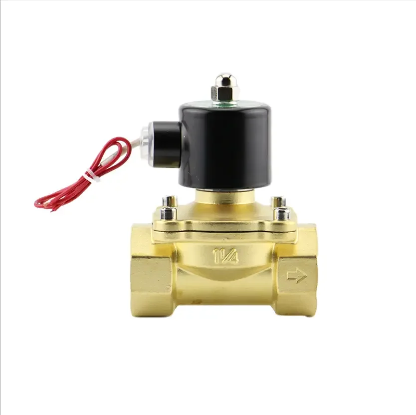 New Arrival Copper Core Coil 2/2 Ways Direct Acting Type Internal Thread Solenoid Valve Water Valve Air Valve