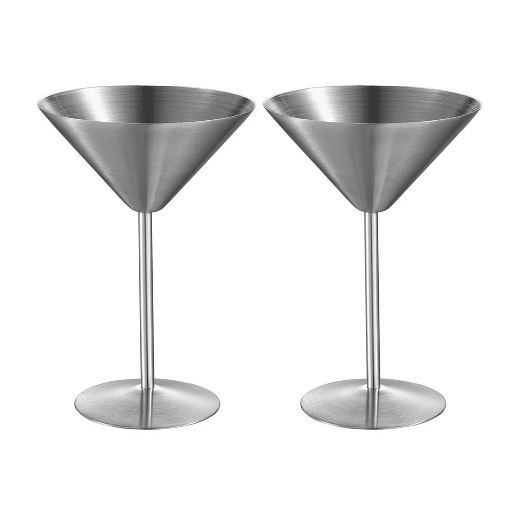 300ML stainless steel 304 copper cup rose gold goblet cocktail martini glass