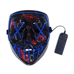 light up face party masks led mask Halloween