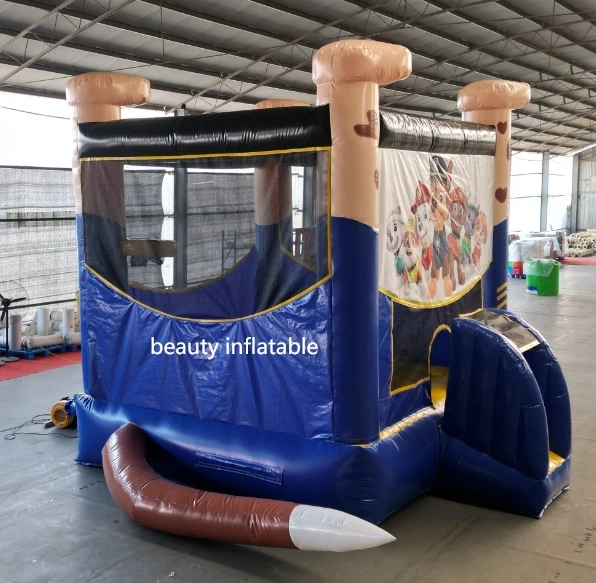 commercial boy theme Paw Dog Patrol bounce house inflatable bouncer dog theme jumper for party business