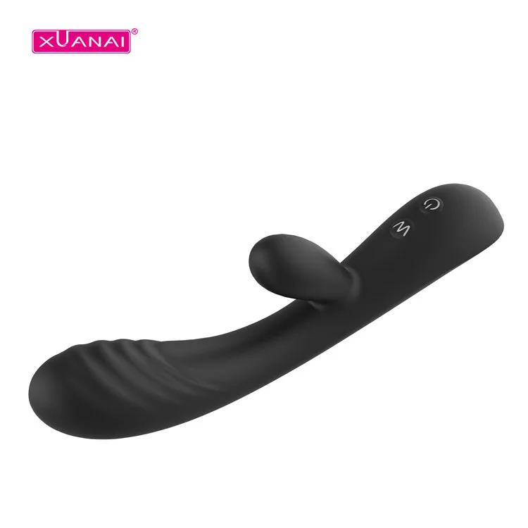 12 frequency vibration of the two motors magnetic suction charging  dual  head factory price sex toys  women female vibrator
