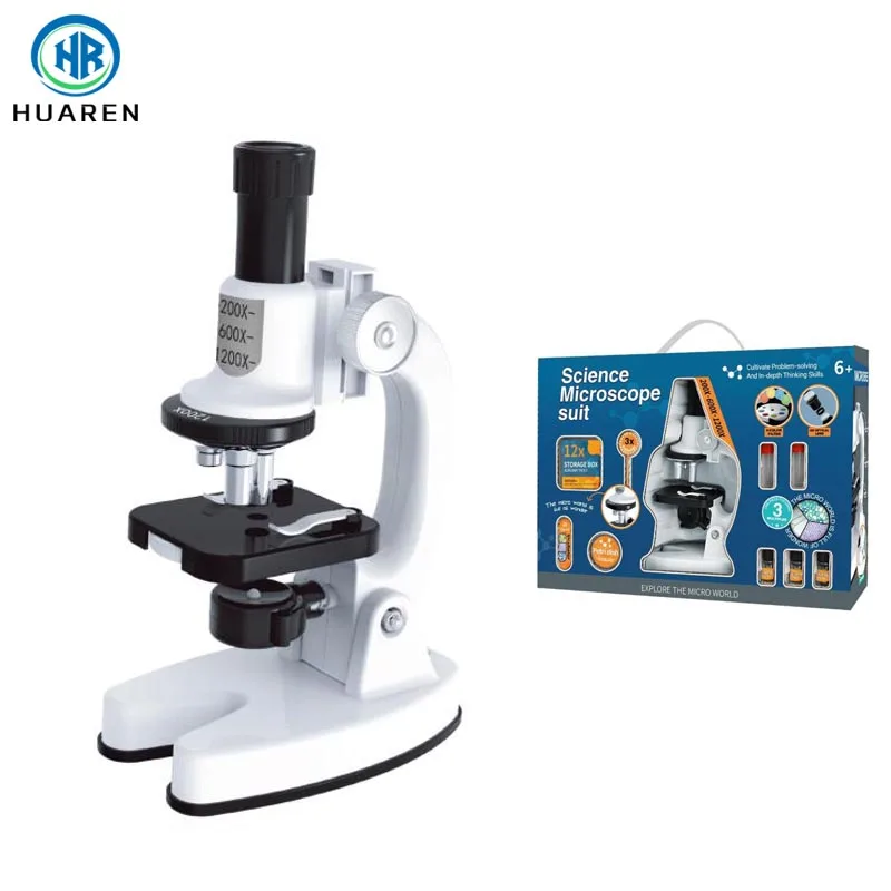 Students Smart Education Science & Engineering Toys Children Biological Microscope Kit for Kids
