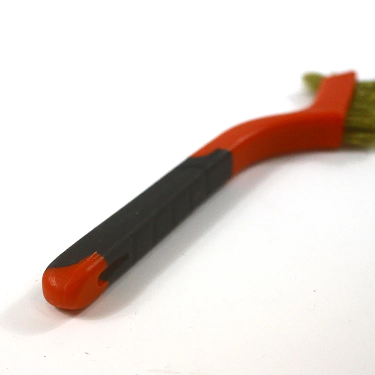 Yep Hot selling Stainless Steel/Brass/Nylon Brushes Head with Extra Cluster of Bristles for Car Cleaning Rust